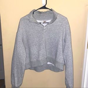 H&M Cropped Sweatshirt